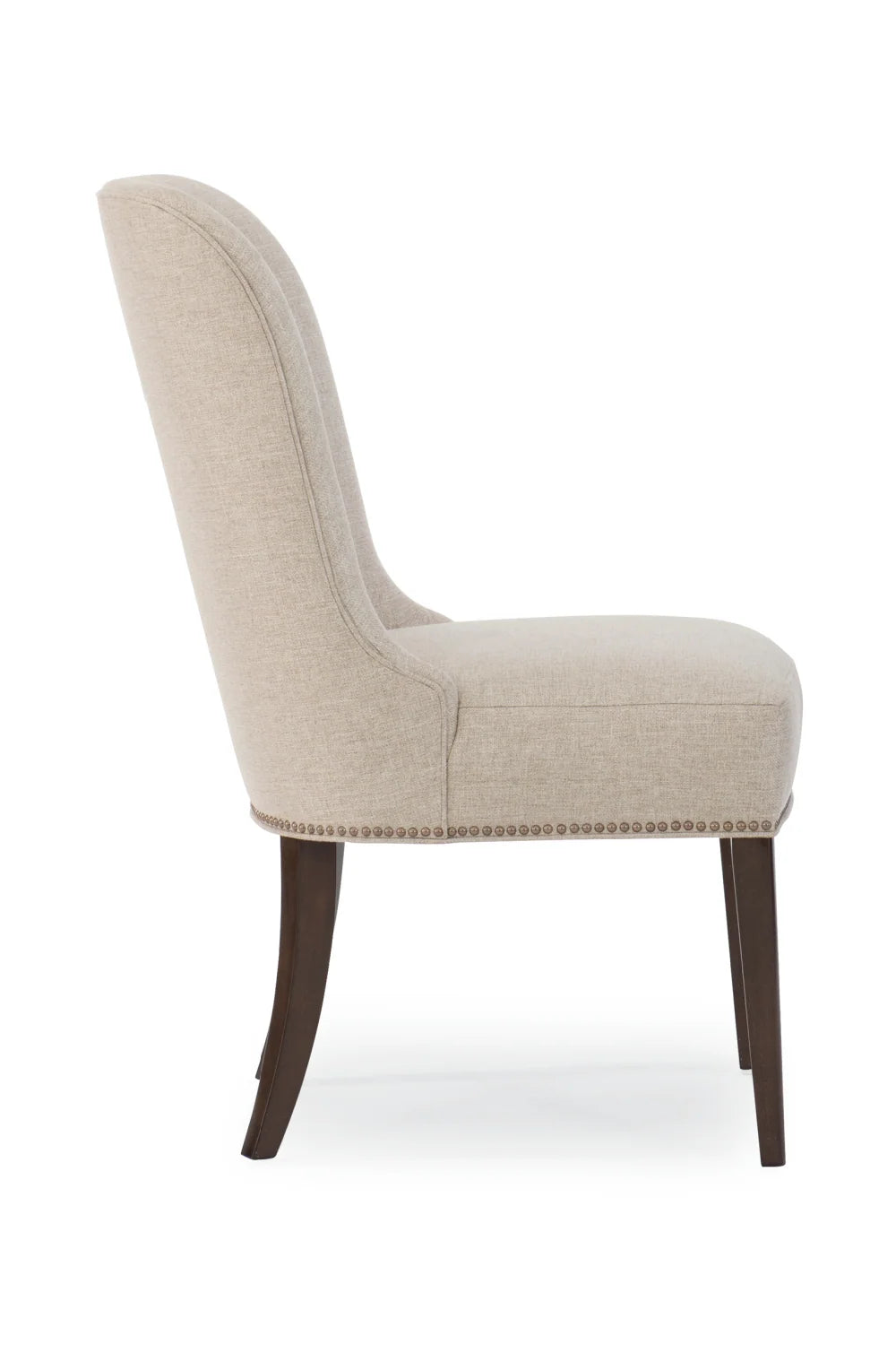 Luxury Cream Upholstered Modern Dining Chair European Style for Villa