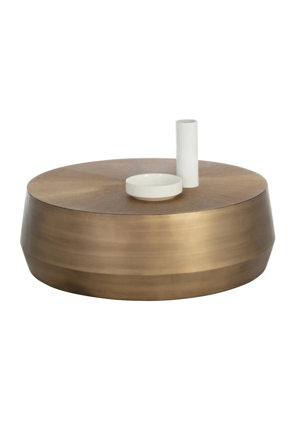 Luxury Creed Etched Aluminium Coffee Table Modern Italian Style for Villa