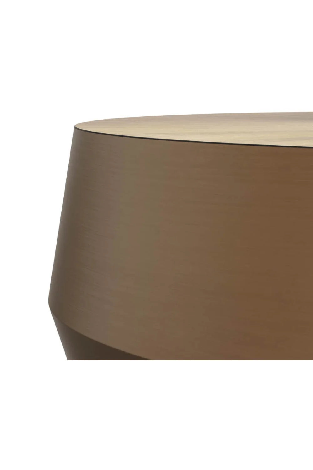 Luxury Creed Etched Aluminium Coffee Table Modern Italian Style for Villa