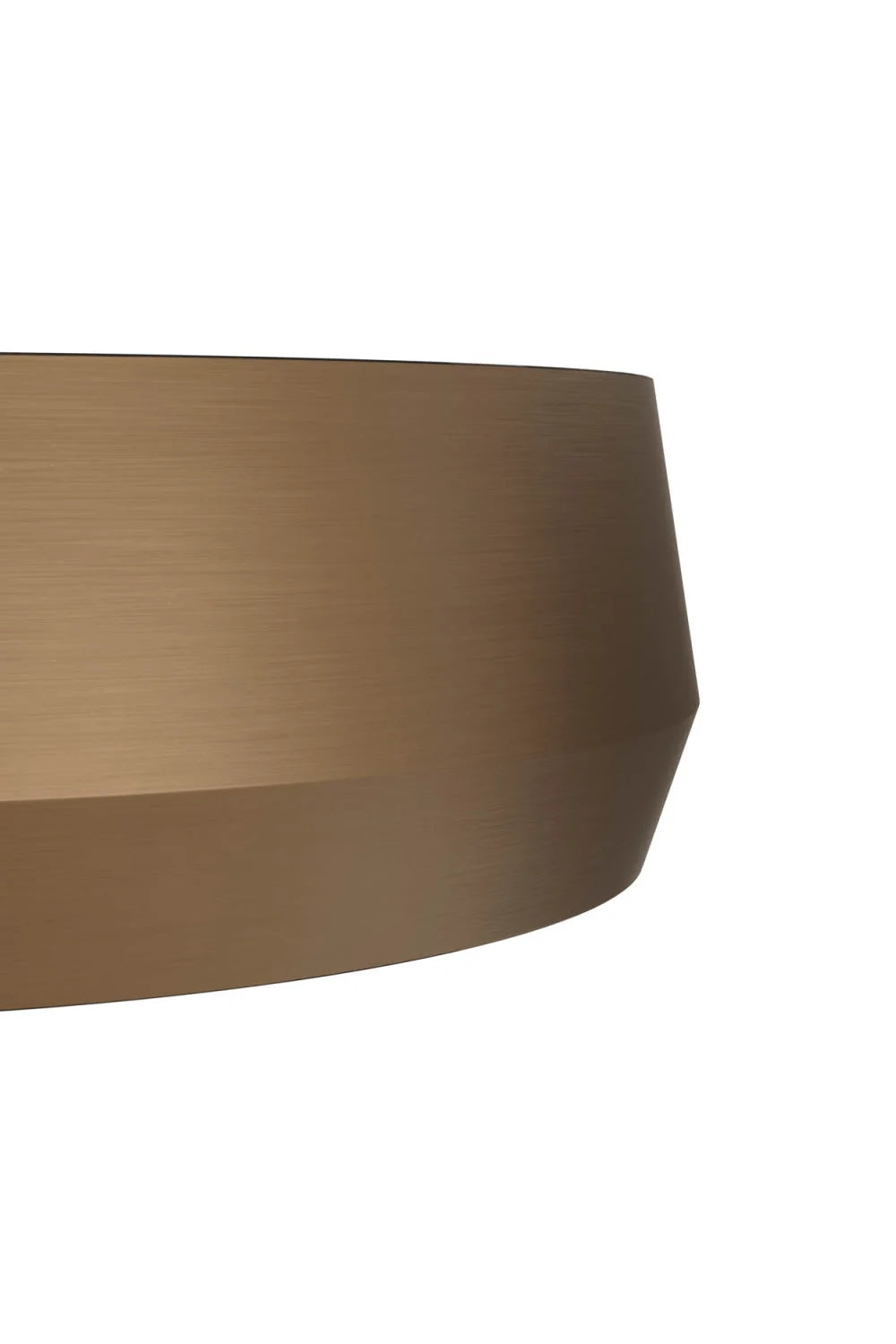 Luxury Creed Etched Aluminium Coffee Table Modern Italian Style for Villa