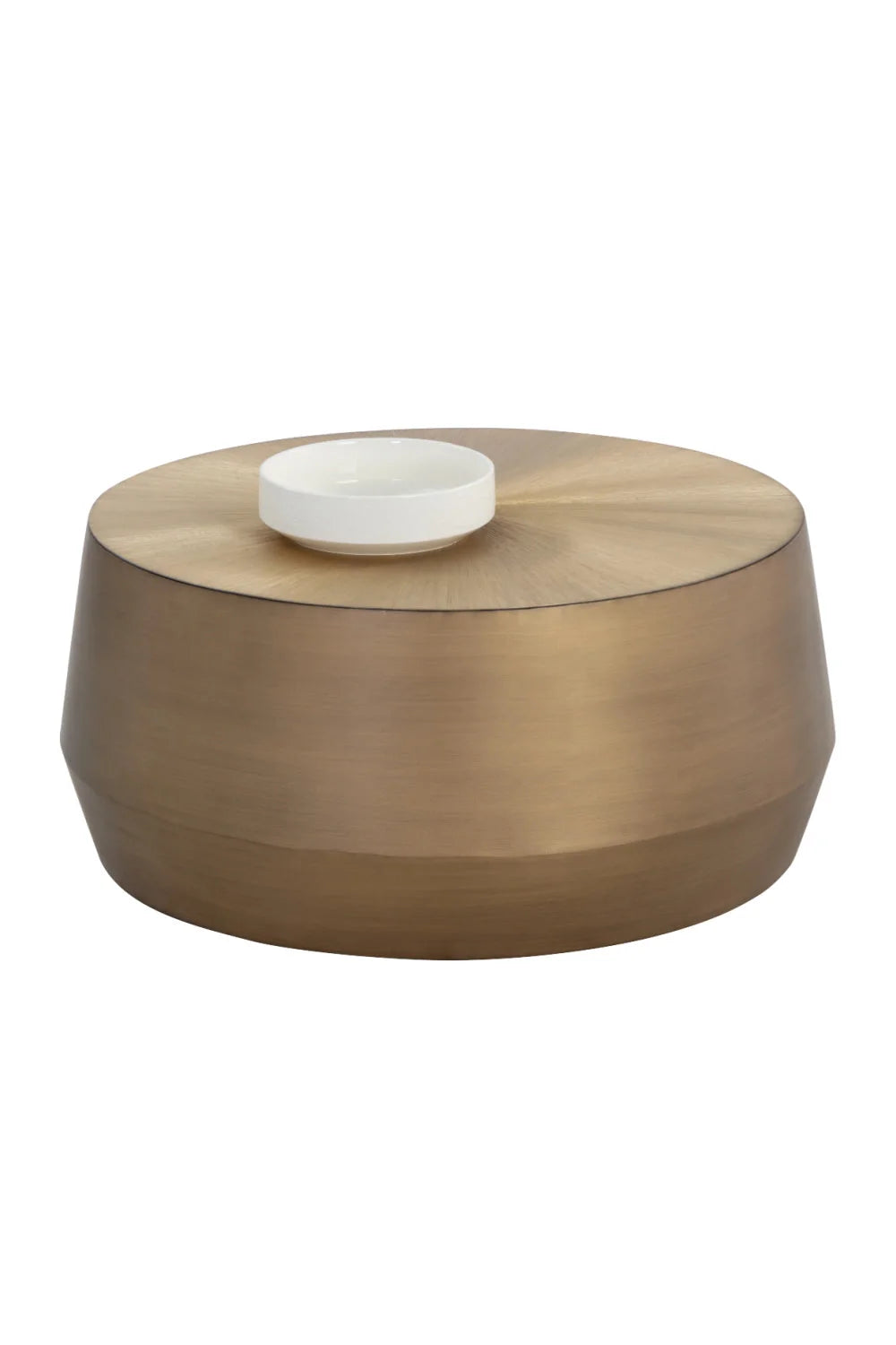 Luxury Creed Etched Aluminium Coffee Table Modern Italian Style for Villa
