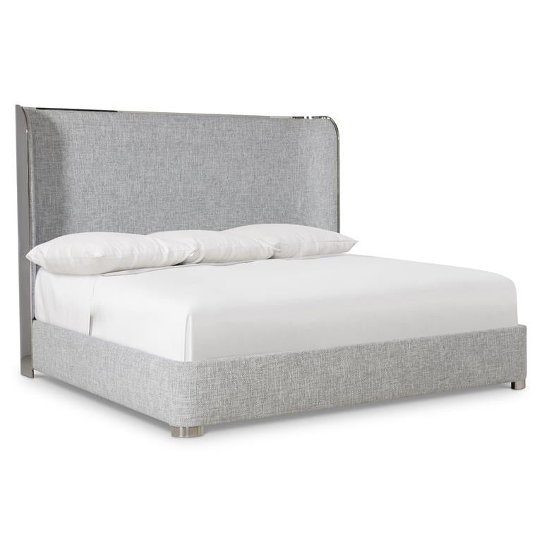 Luxury Croix Fabric Shelter Bed Modern Italian Style for Villa