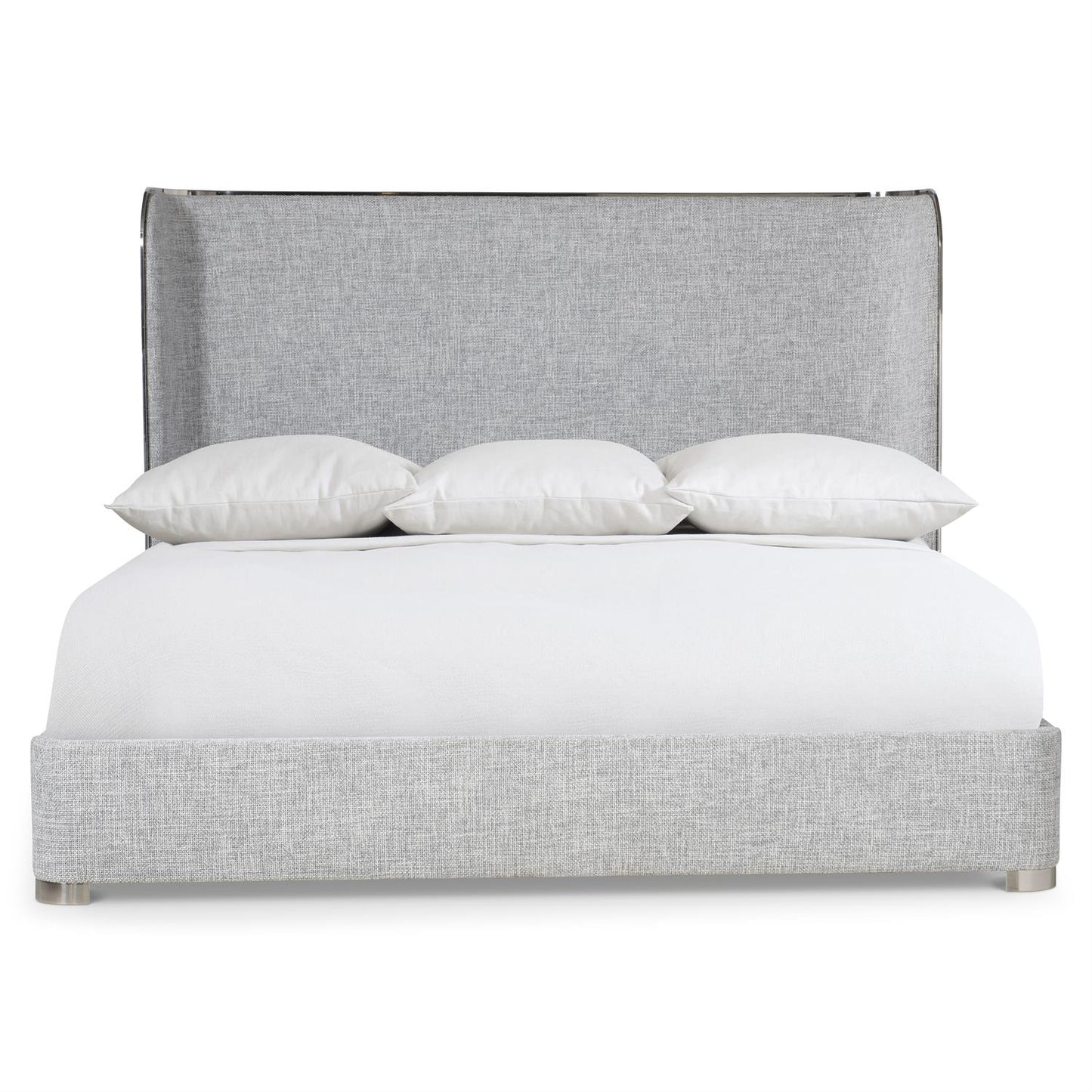 Luxury Croix Fabric Shelter Bed Modern Italian Style for Villa