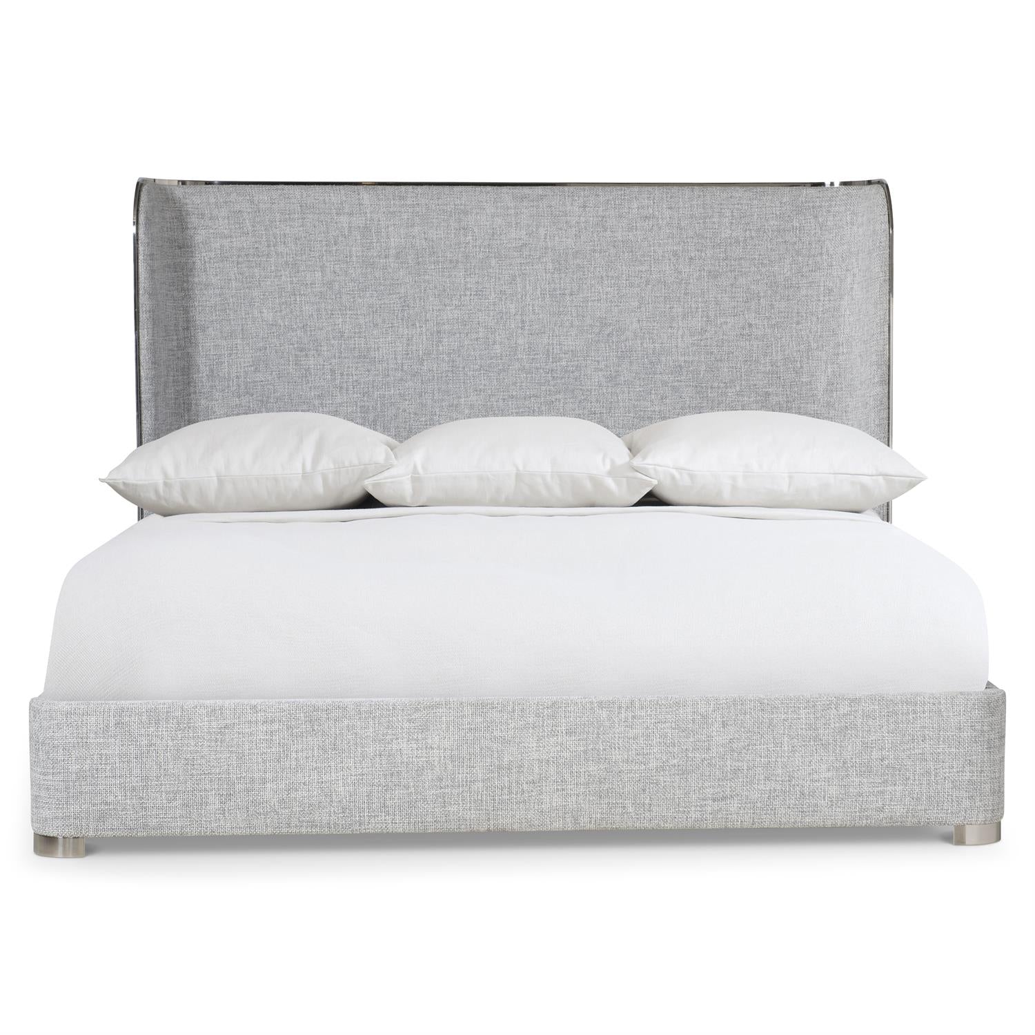 Luxury Croix Fabric Shelter Bed Modern Italian Style for Villa