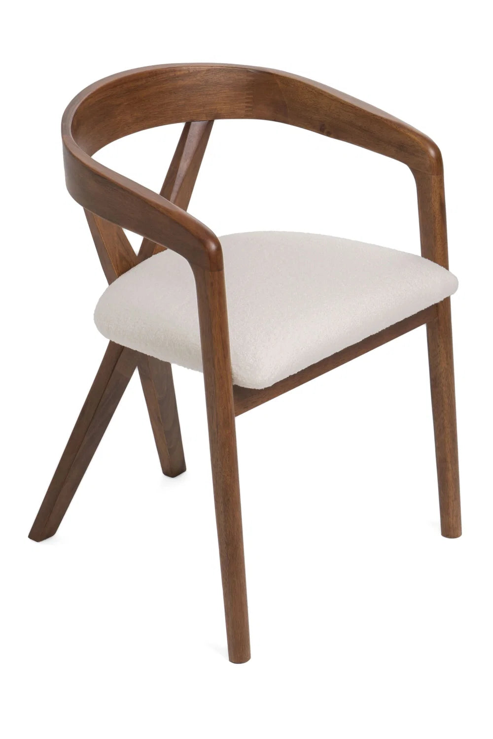 Luxury Cross-Back Modern Dining Chair European Style for Villa