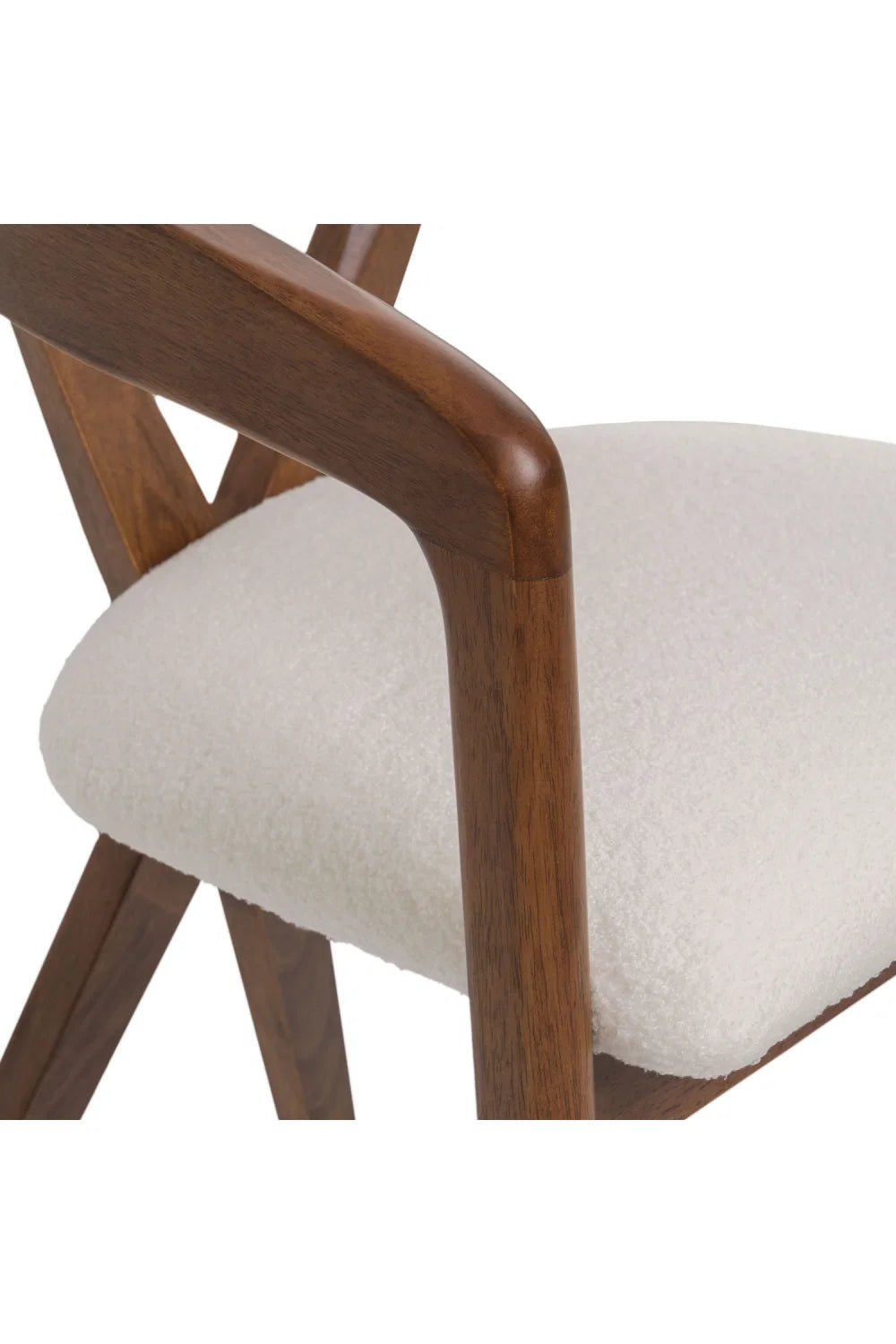 Luxury Cross-Back Modern Dining Chair European Style for Villa