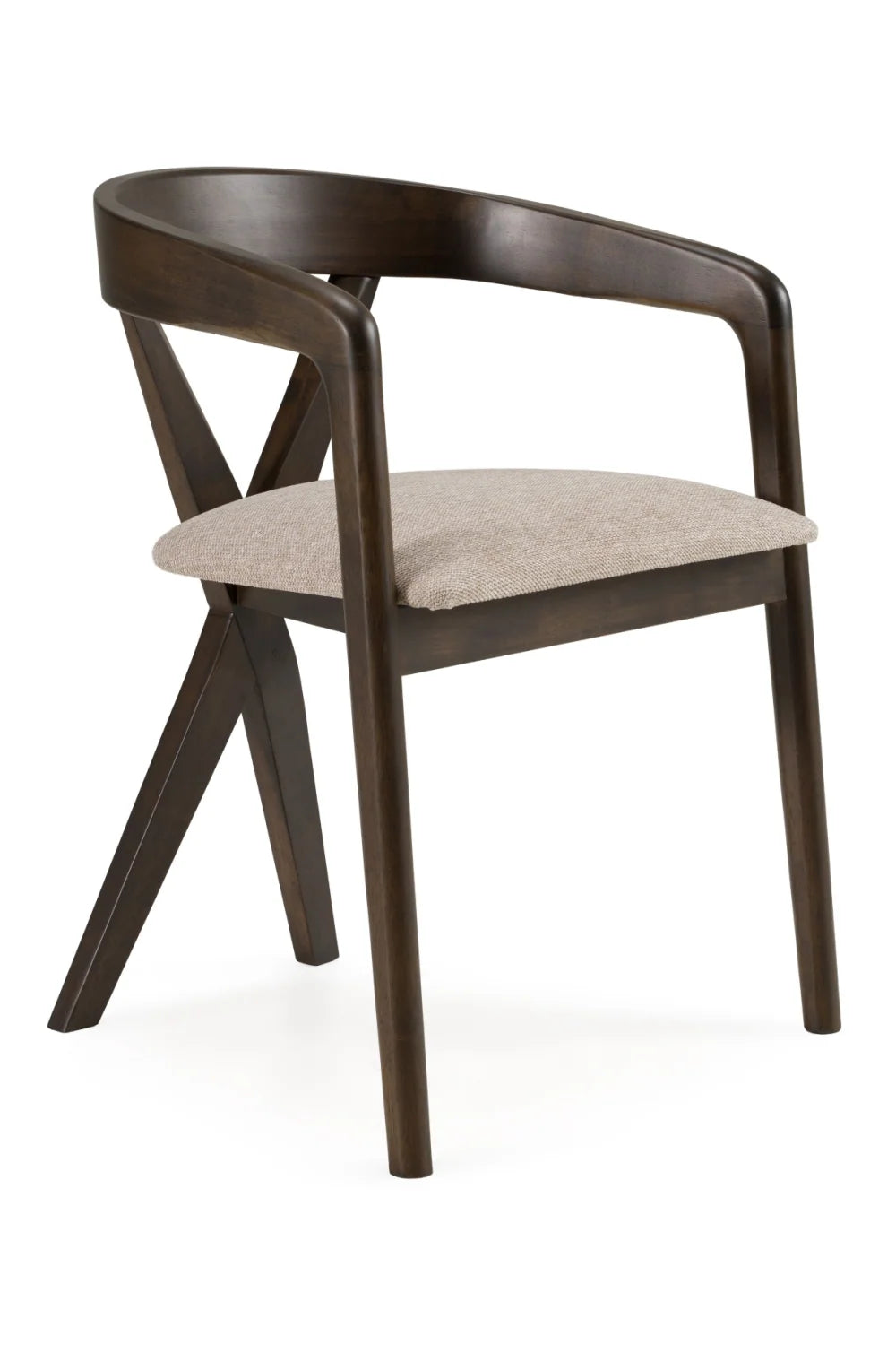Luxury Cross-Back Modern Dining Chair European Style for Villa