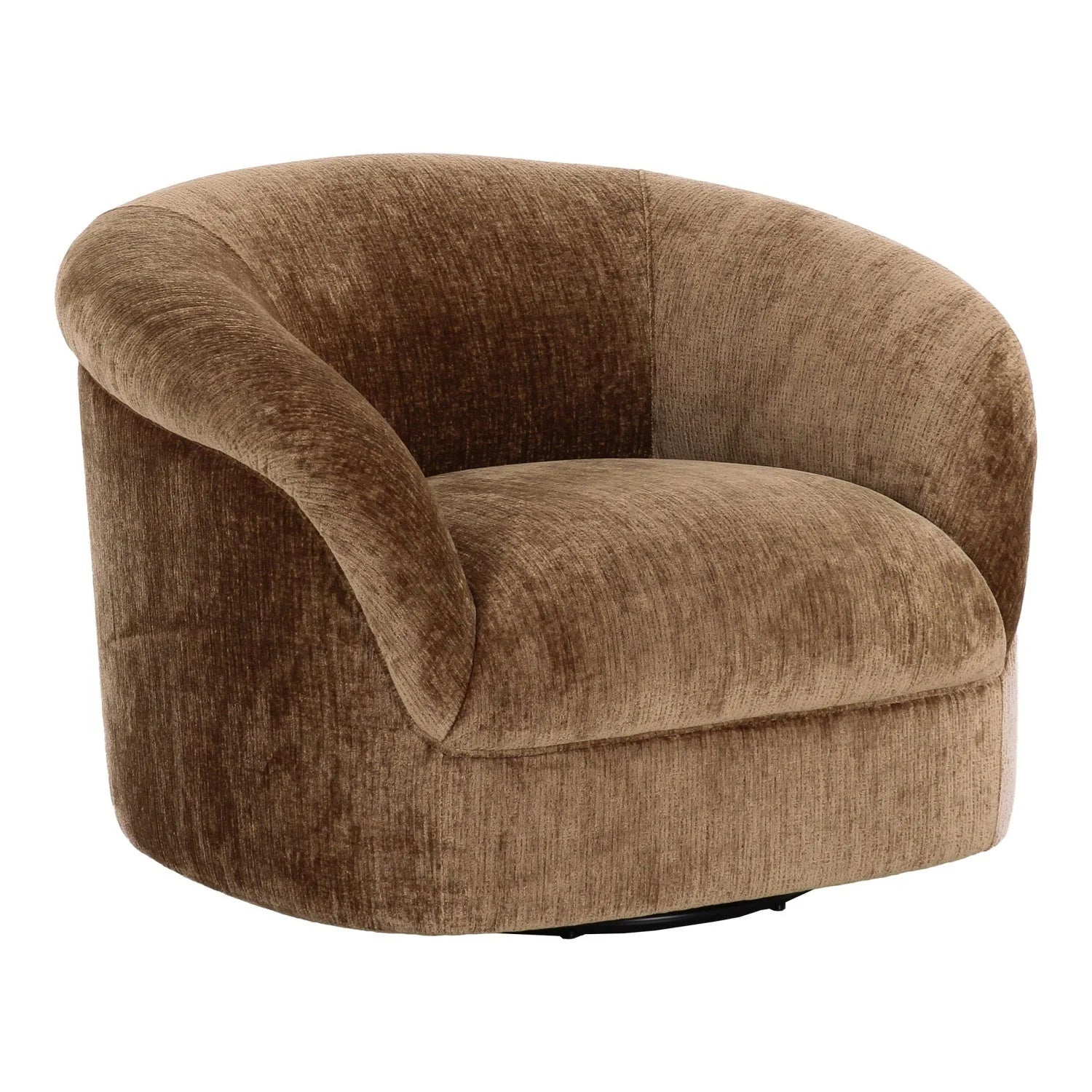 Luxury Curved Back Accent Chair European Style for Villa