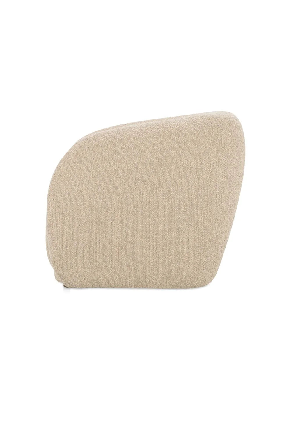 Luxury Curved Back Accent Chair European Style for Villa