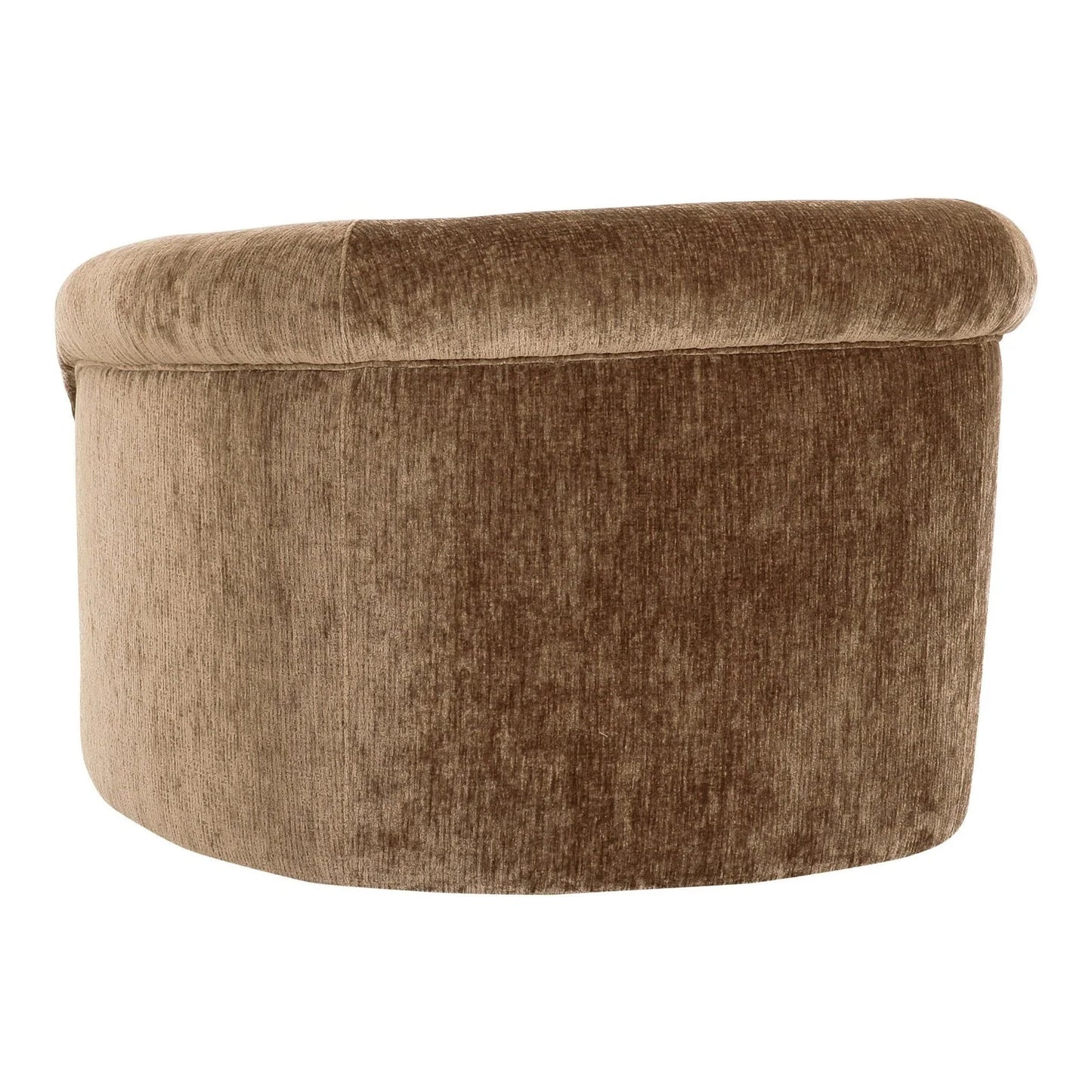 Luxury Curved Back Accent Chair European Style for Villa