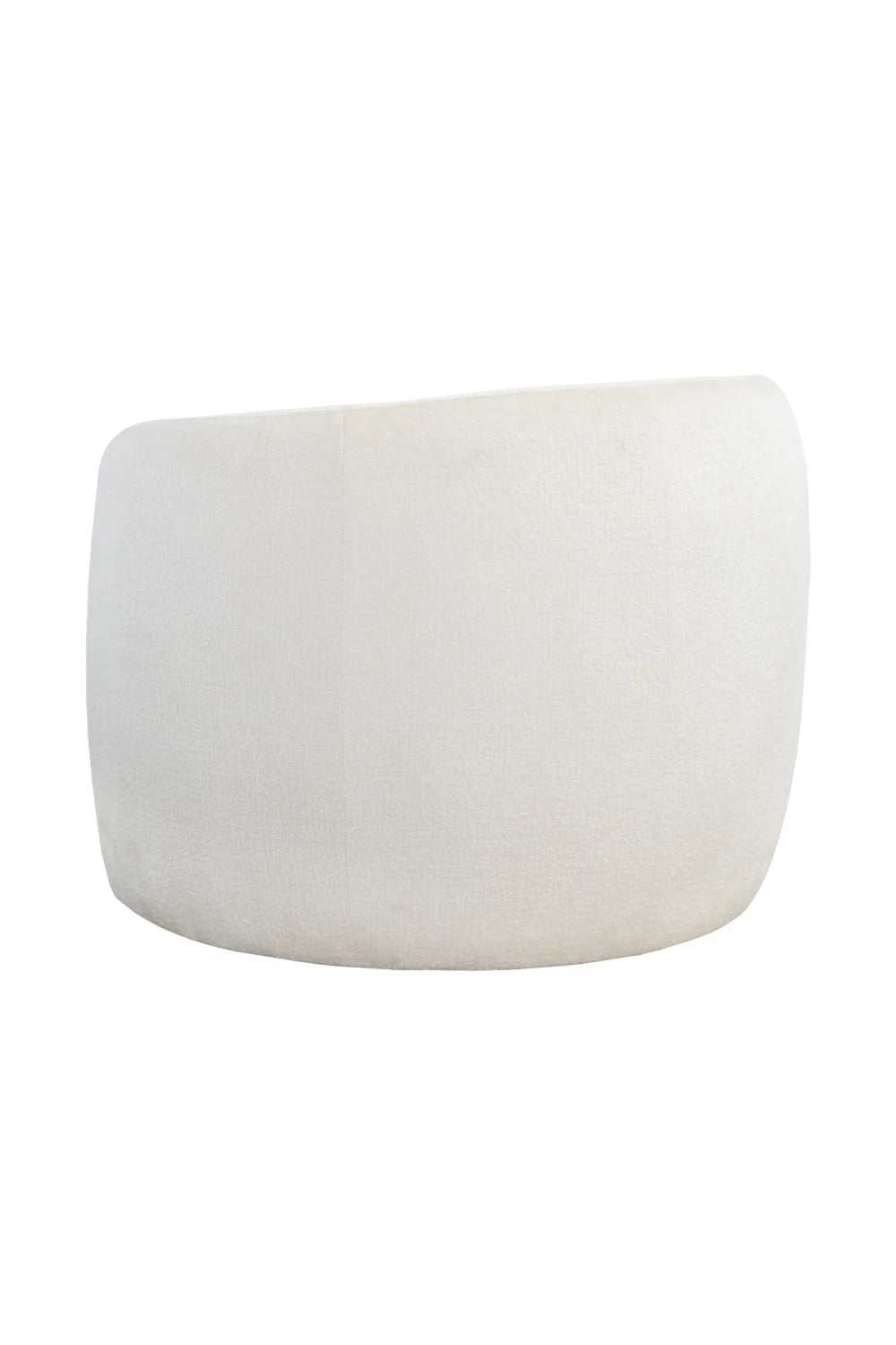 Luxury Curved Back Accent Chair European Style for Villa