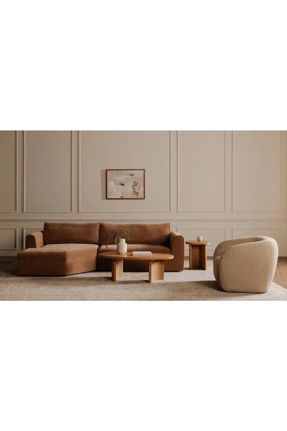 Luxury Curved Back Accent Chair European Style for Villa