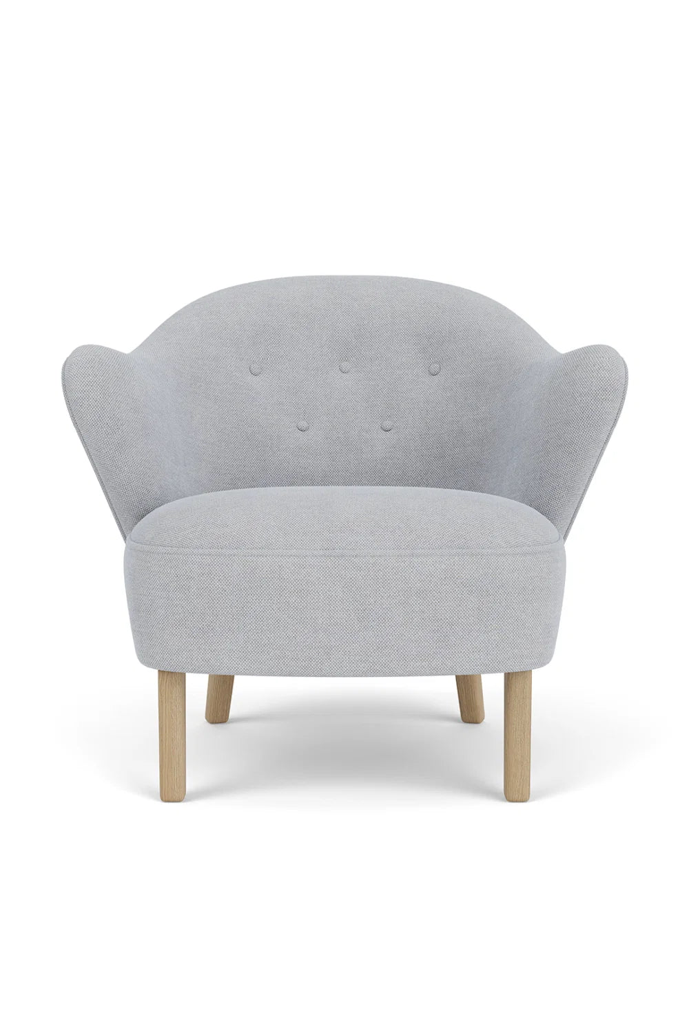 Luxury Curved Back Accent Lounge Chair Modern Italian Style for Villa