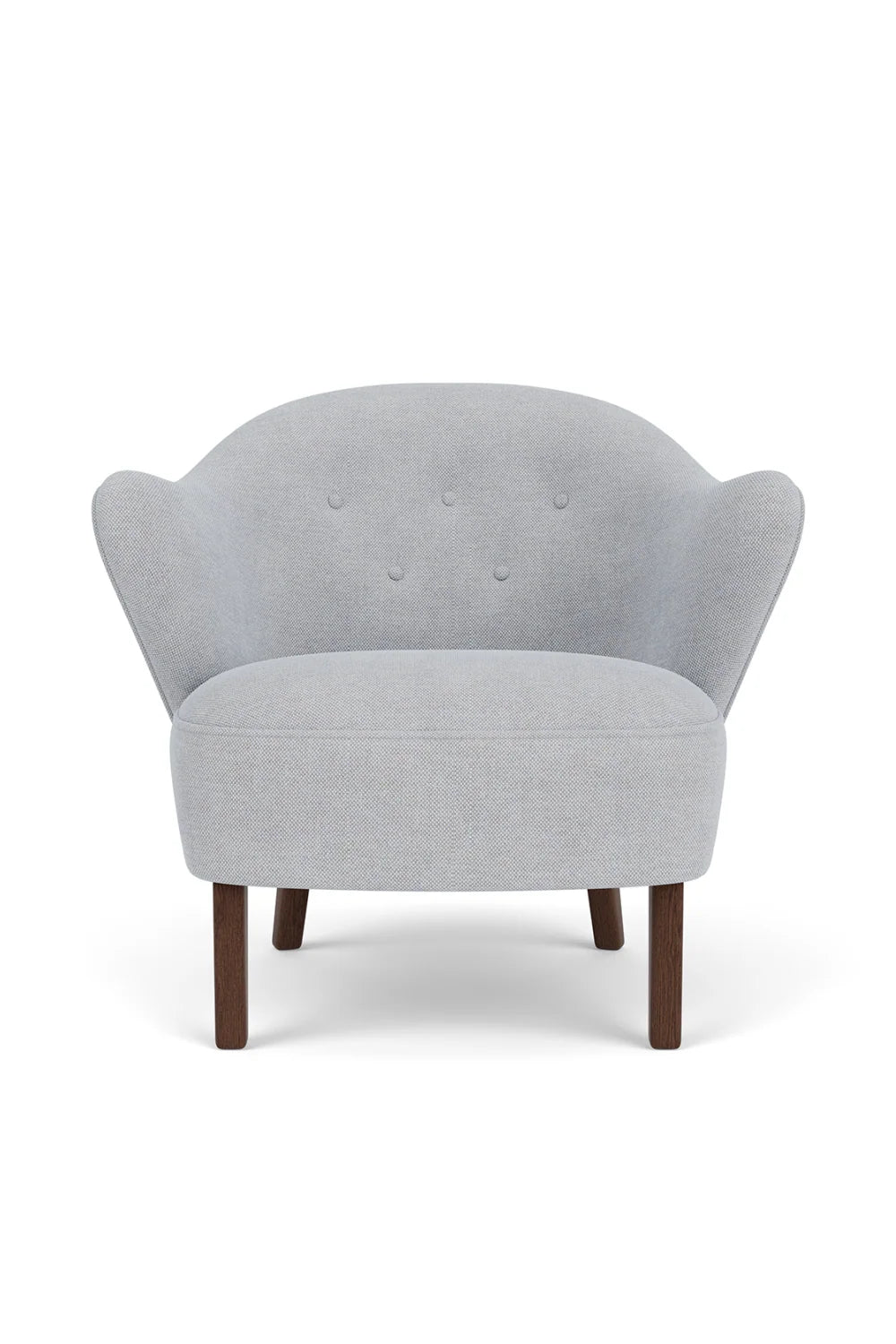 Luxury Curved Back Accent Lounge Chair Modern Italian Style for Villa