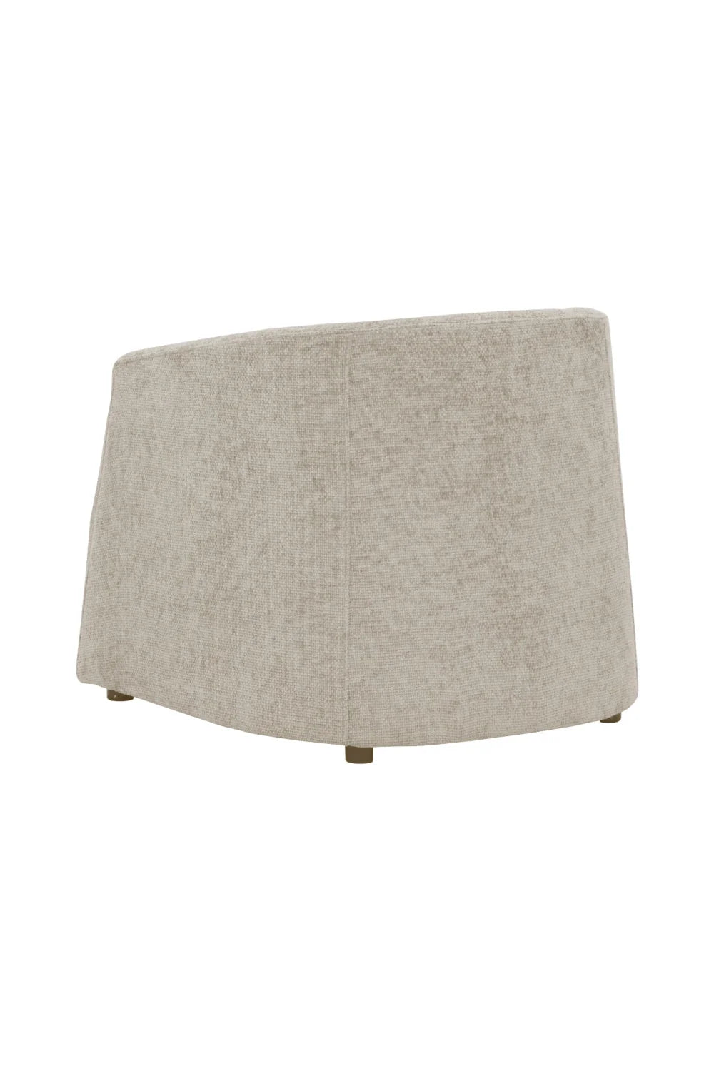 Luxury Curved Back Lounge Chair European Style for Villa