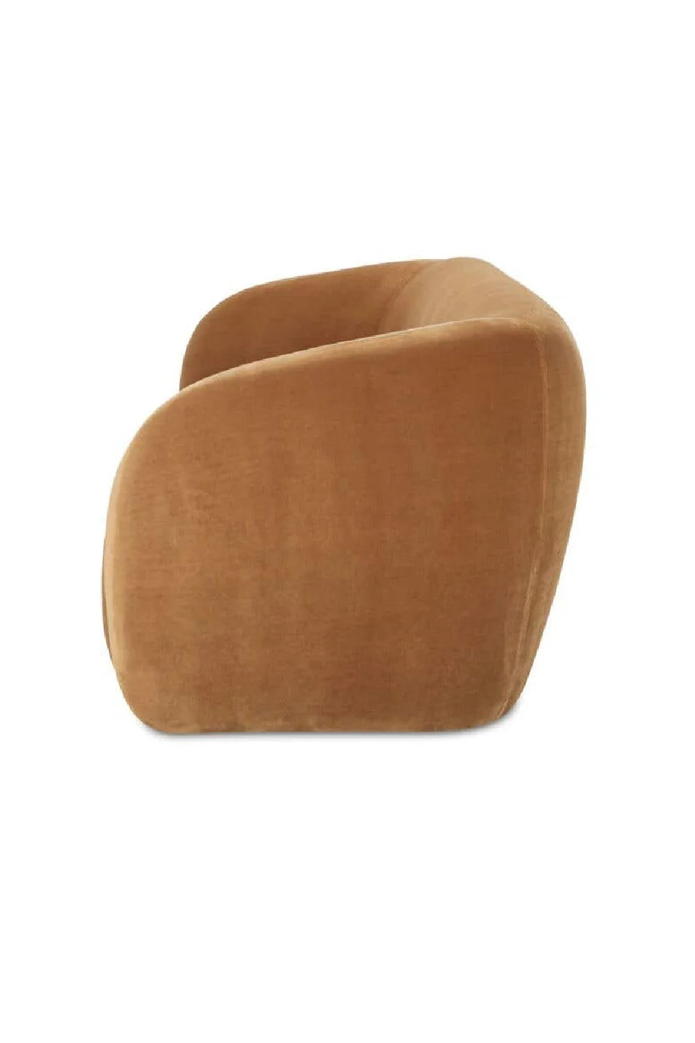 Luxury Curved Back Sofa Modern Italian Style for Villa