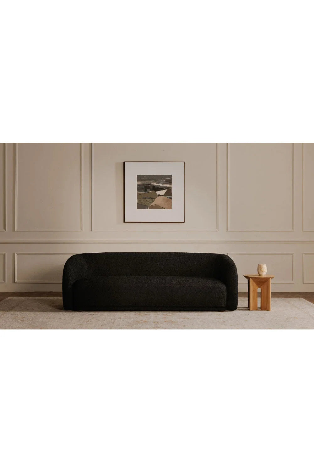 Luxury Curved Back Sofa Modern Italian Style for Villa