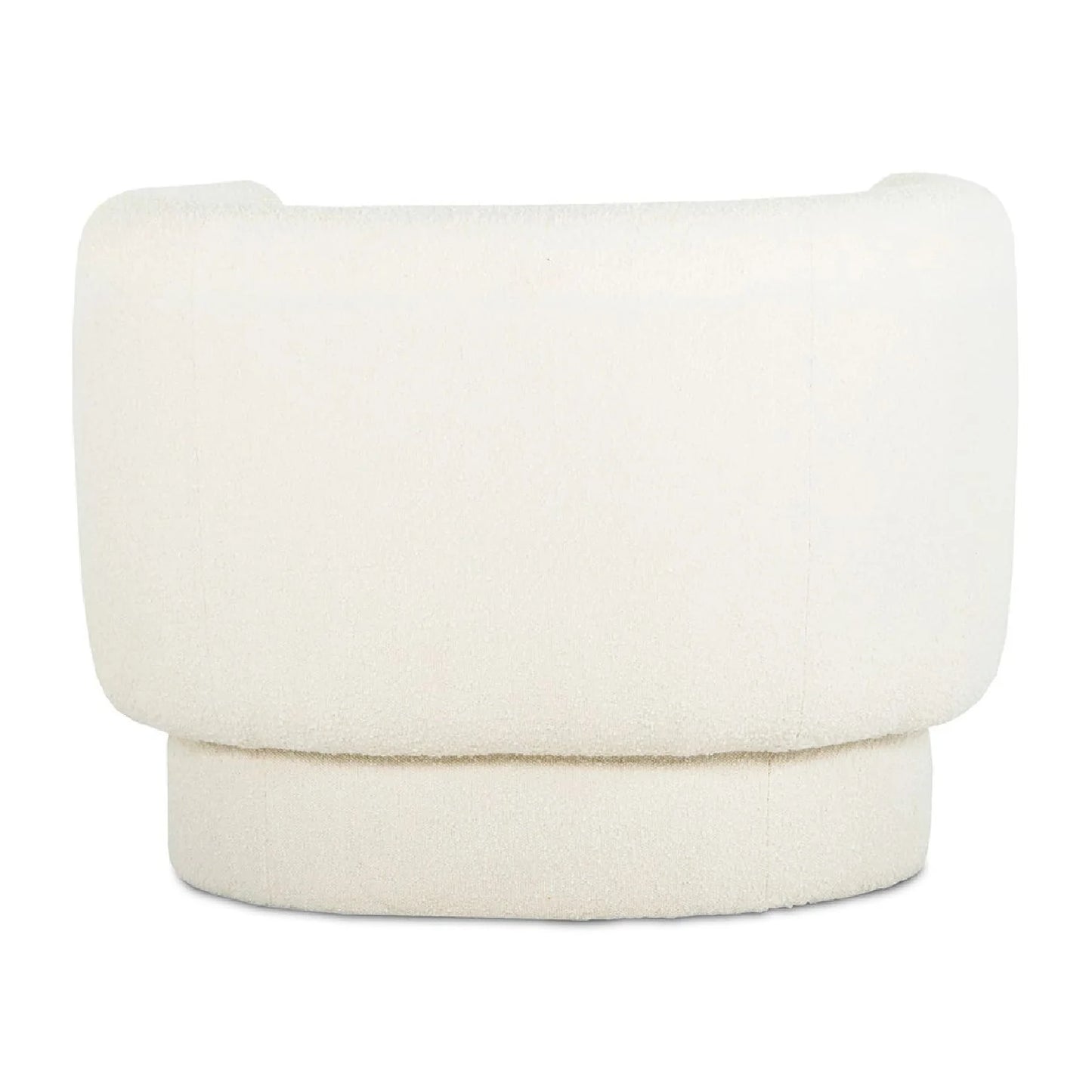 Luxury Curved Fabric Lounge Chair European Style for Villa