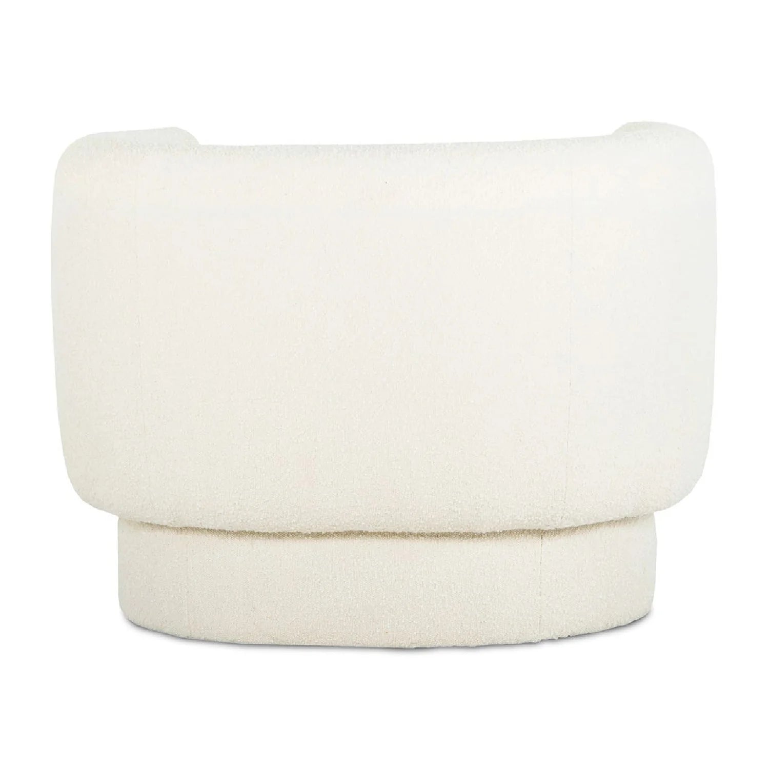 Luxury Curved Fabric Lounge Chair European Style for Villa