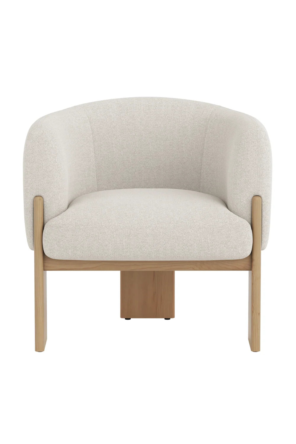 Luxury Curved Fabric Lounge Chair Modern Italian Style for Villa