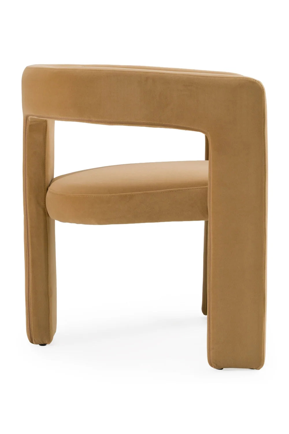 Luxury Curved Modern Dining Chair European Style for Villa