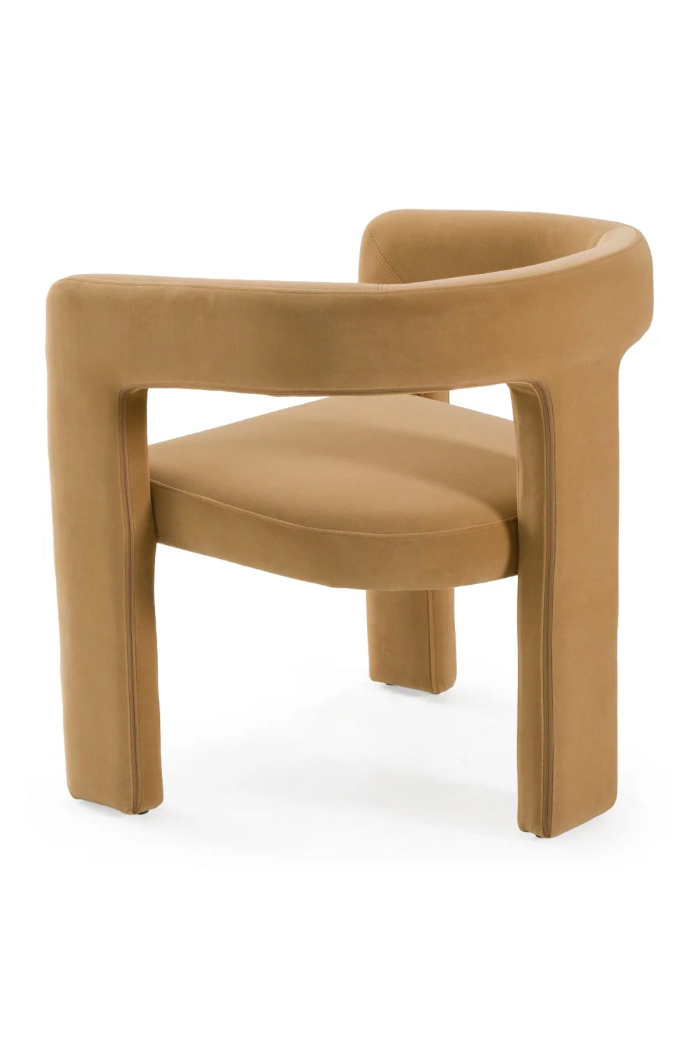 Luxury Curved Modern Dining Chair European Style for Villa