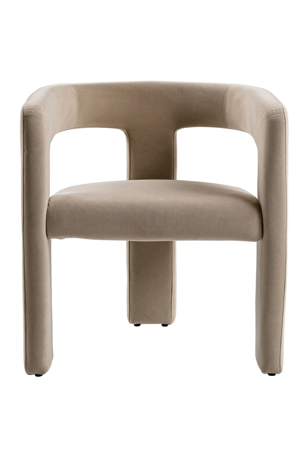 Luxury Curved Modern Dining Chair European Style for Villa
