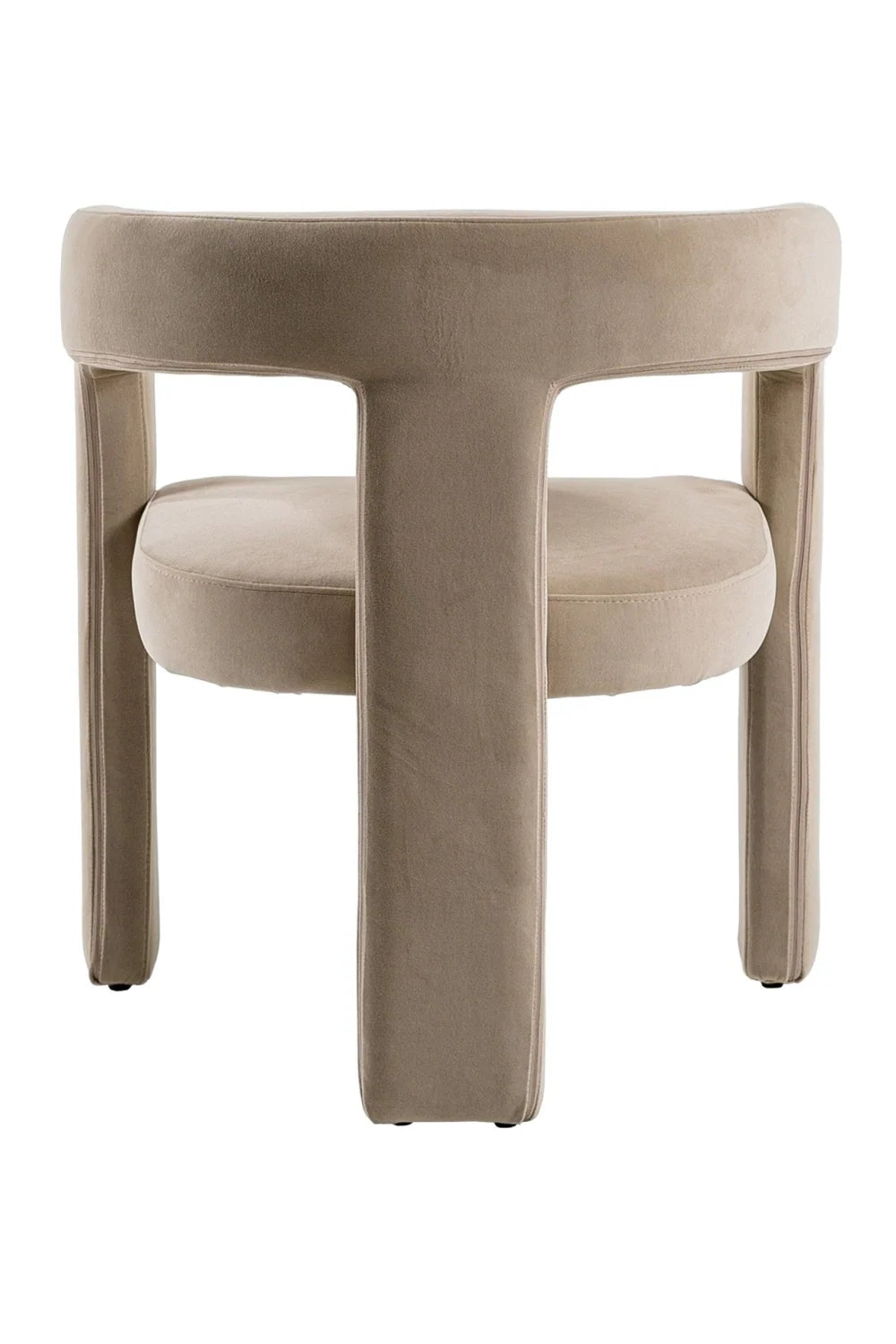 Luxury Curved Modern Dining Chair European Style for Villa