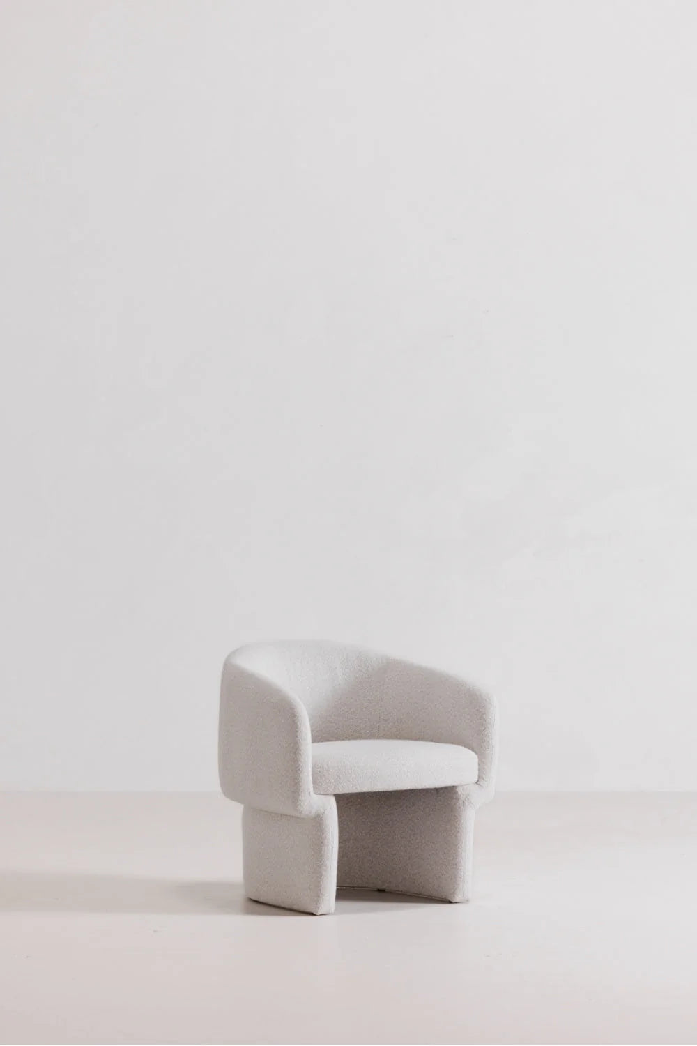 Luxury Curved Occasional Chair Modern Italian Style for Villa