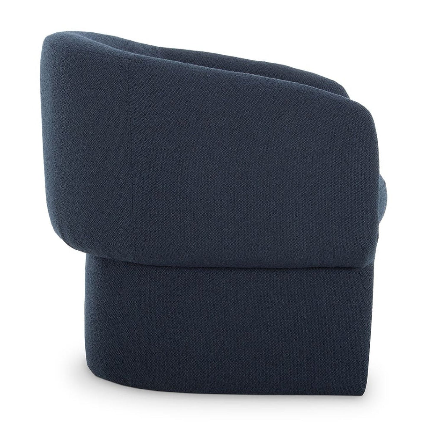Luxury Curved Occasional Chair Modern Italian Style for Villa