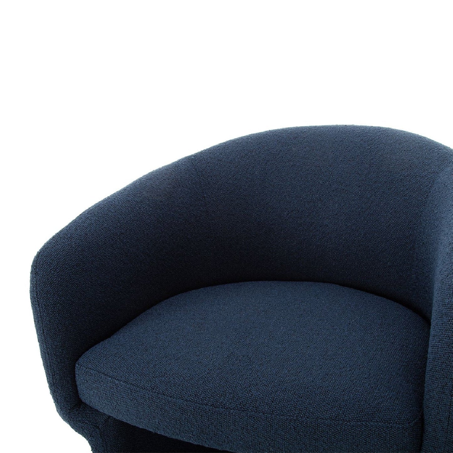 Luxury Curved Occasional Chair Modern Italian Style for Villa