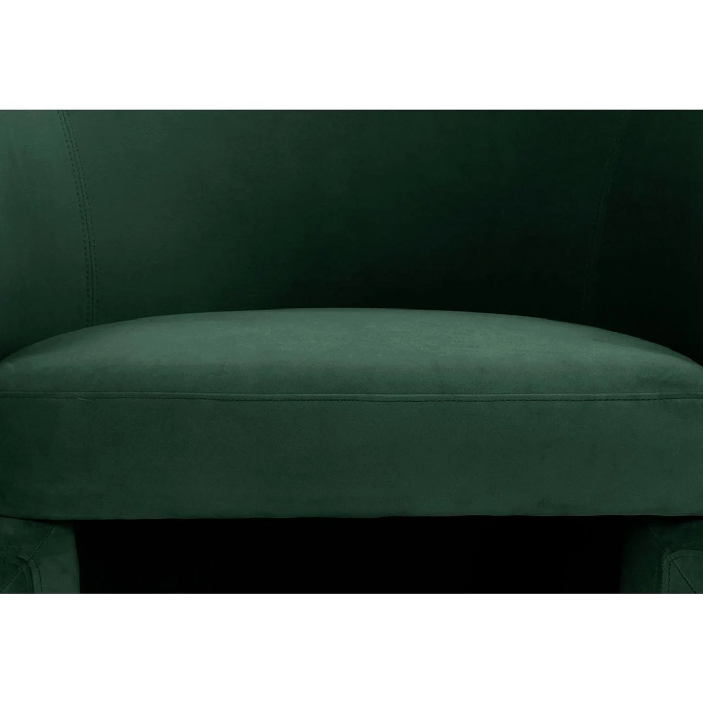 Luxury Curved Occasional Chair Modern Italian Style for Villa
