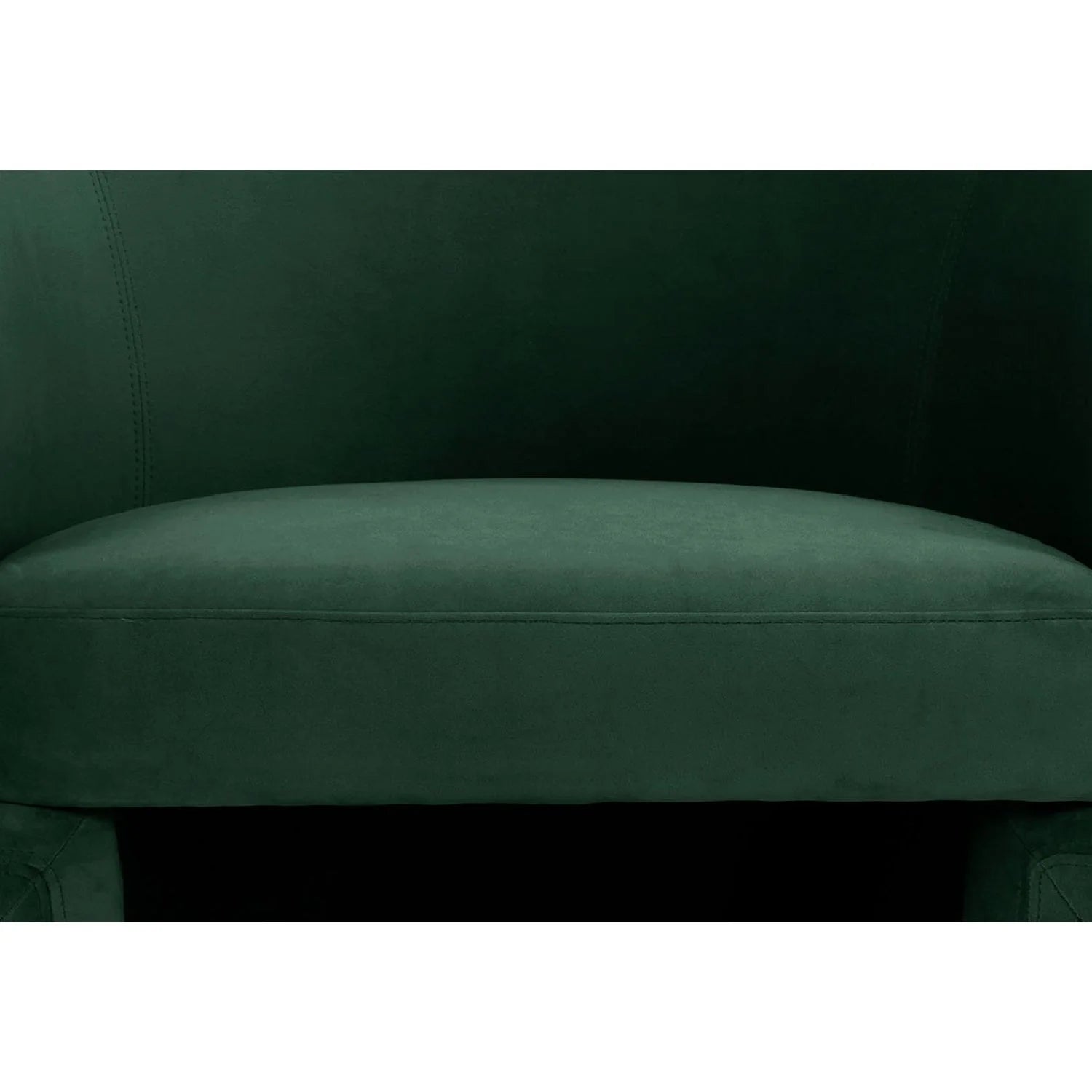 Luxury Curved Occasional Chair Modern Italian Style for Villa