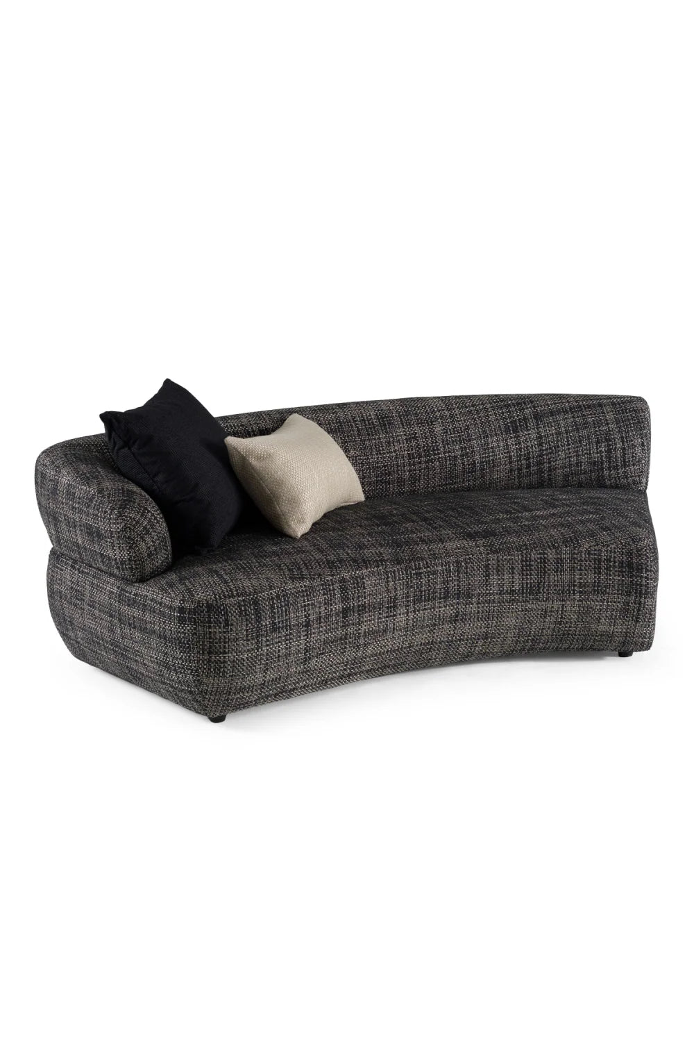 Luxury Curved Sectional Sofa Modern Italian Style for Villa