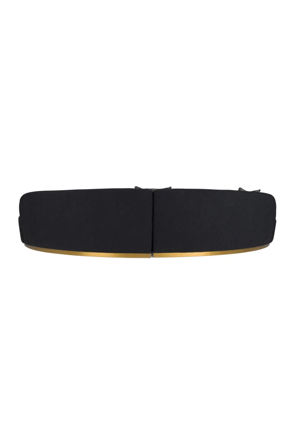 Luxury Curved Sectional Sofa Modern Italian Style for Villa