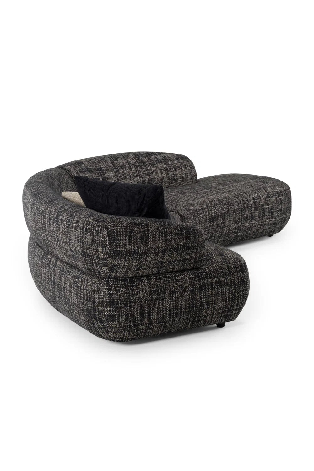 Luxury Curved Sectional Sofa Modern Italian Style for Villa