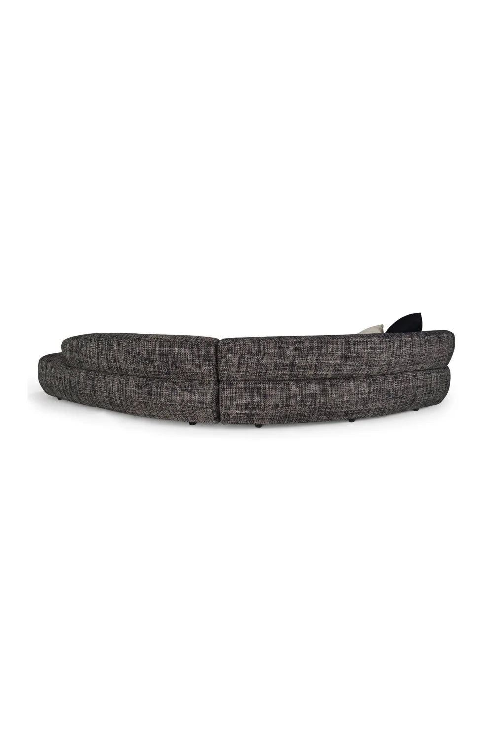 Luxury Curved Sectional Sofa Modern Italian Style for Villa