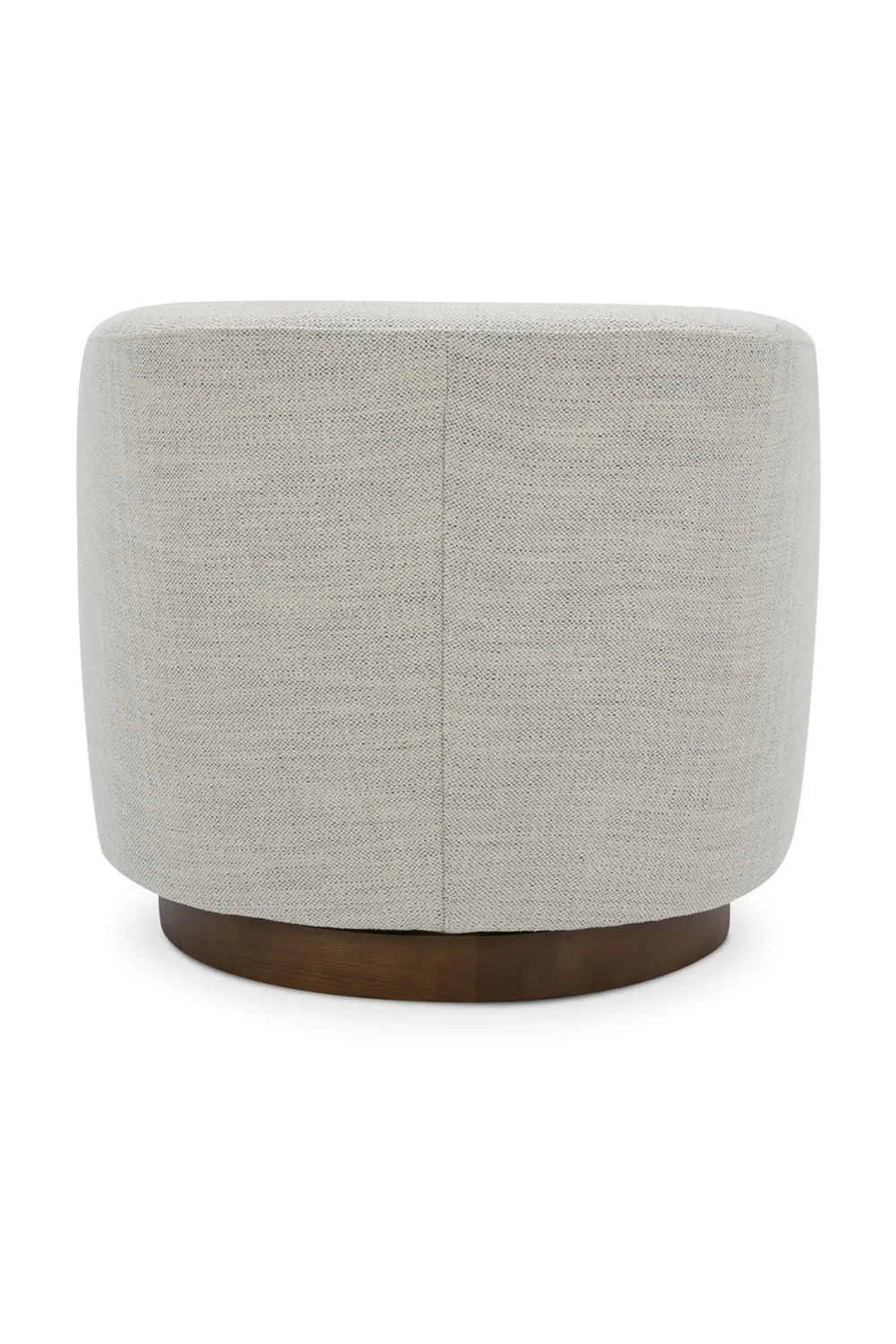 Luxury Curved Swivel Accent Chair Modern Italian Style for Villa