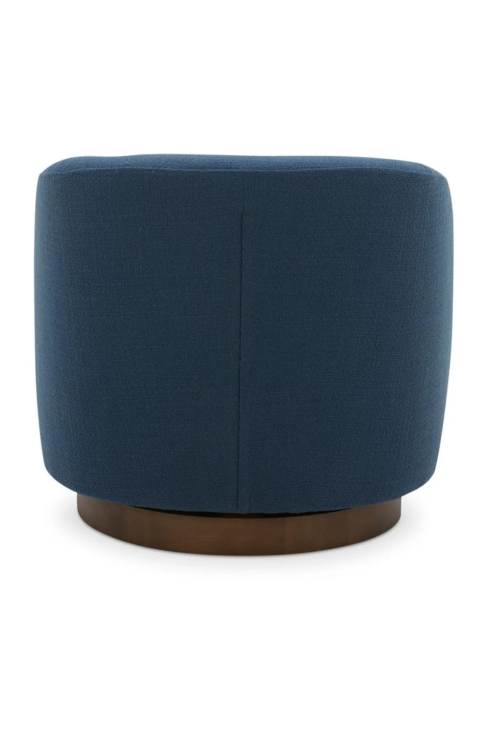 Luxury Curved Swivel Accent Chair Modern Italian Style for Villa
