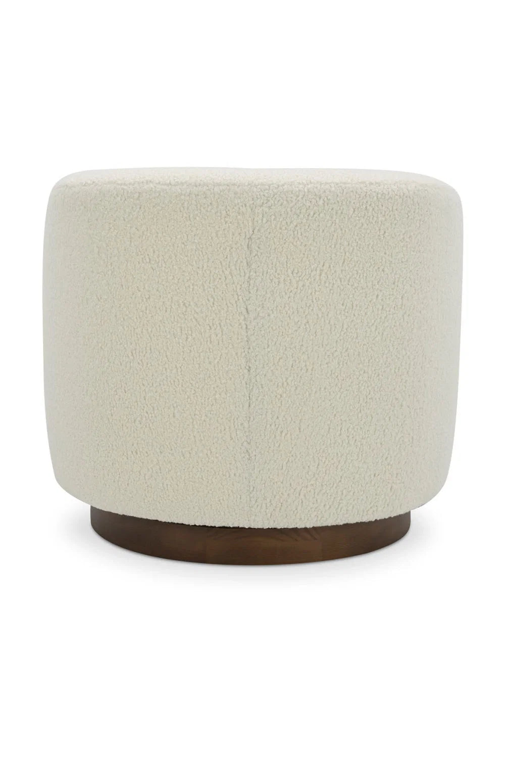 Luxury Curved Swivel Accent Chair Modern Italian Style for Villa