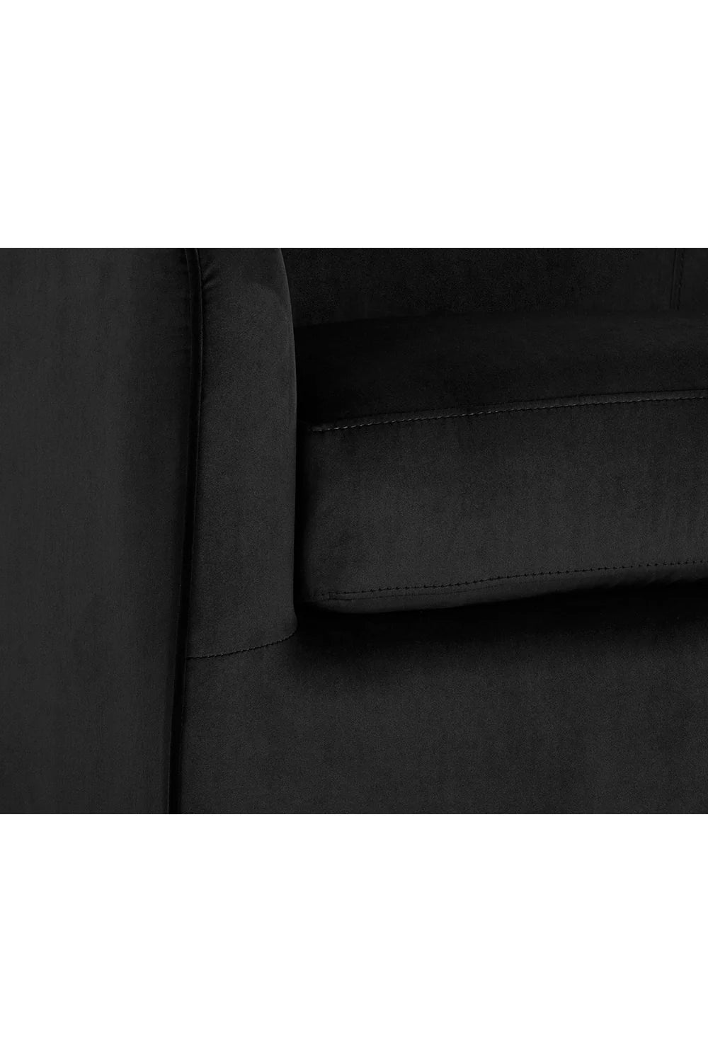 Luxury Curved Swivel Lounge Chair Modern Italian Style for Villa
