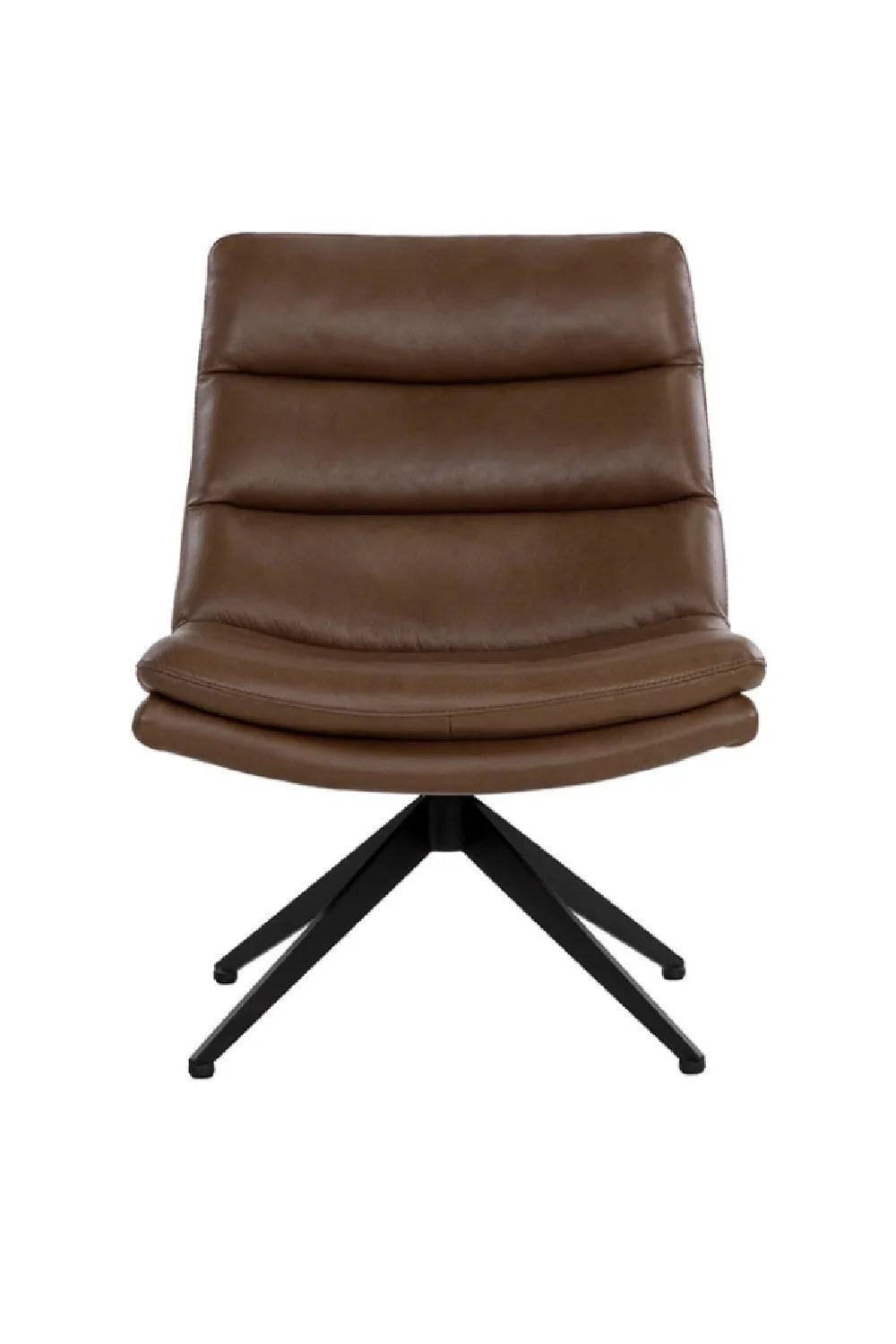 Luxury Curved Swivel Lounge Chair Modern Italian Style for Villa