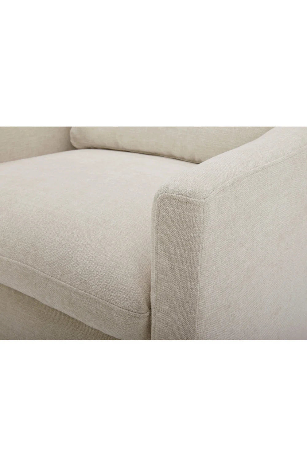 Luxury Curved Swivel Lounge Chair Modern Italian Style for Villa