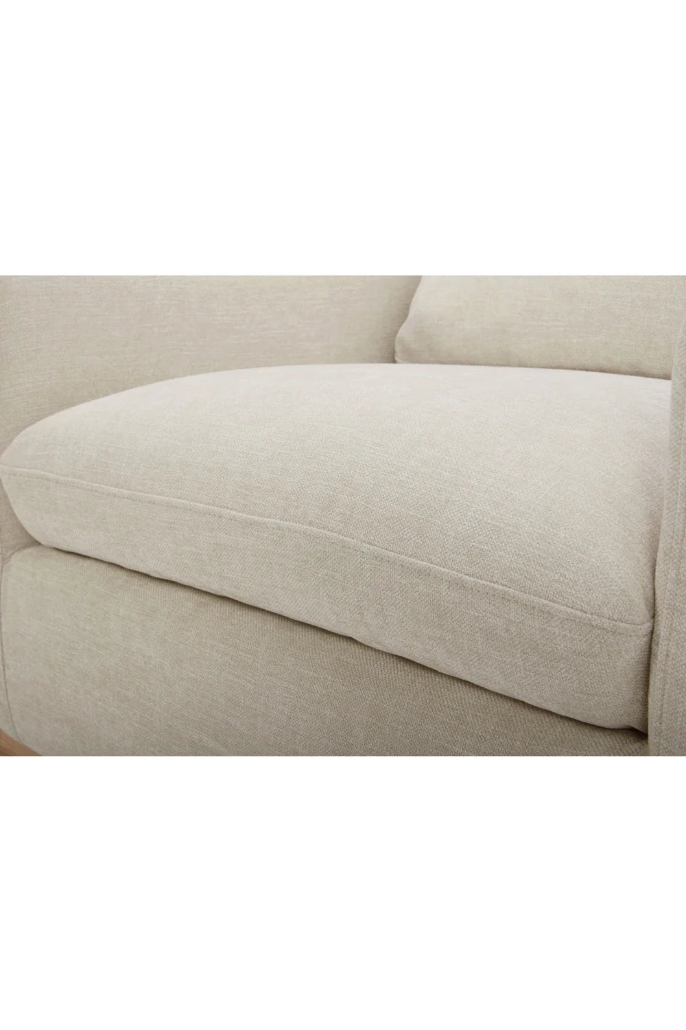 Luxury Curved Swivel Lounge Chair Modern Italian Style for Villa