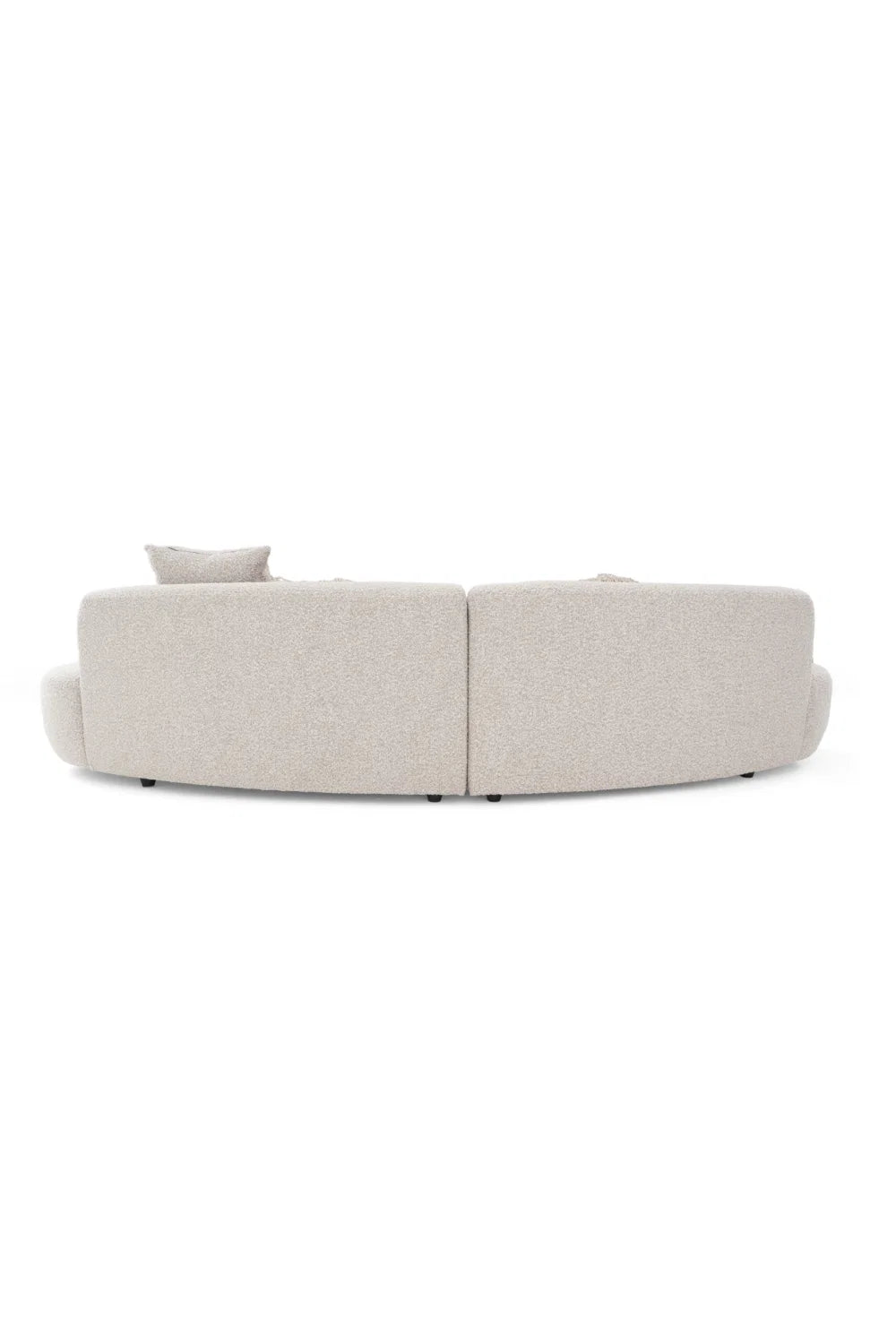 Luxury Curved Symmetrical Sectional Sofa Modern Italian Style for Villa