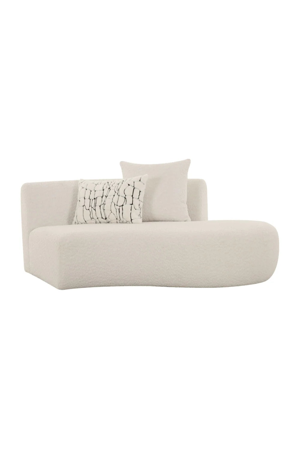Luxury Curved Symmetrical Sectional Sofa Modern Italian Style for Villa