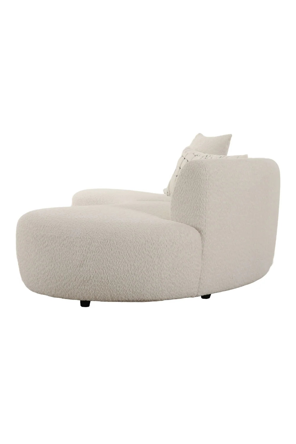 Luxury Curved Symmetrical Sectional Sofa Modern Italian Style for Villa