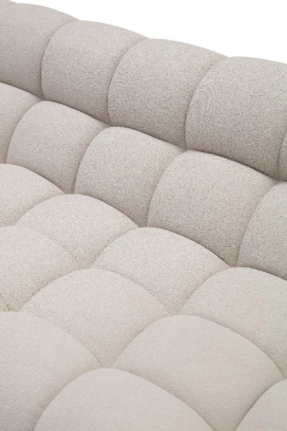 Luxury Curved Tufted Sectional Sofa Modern Italian Style for Villa