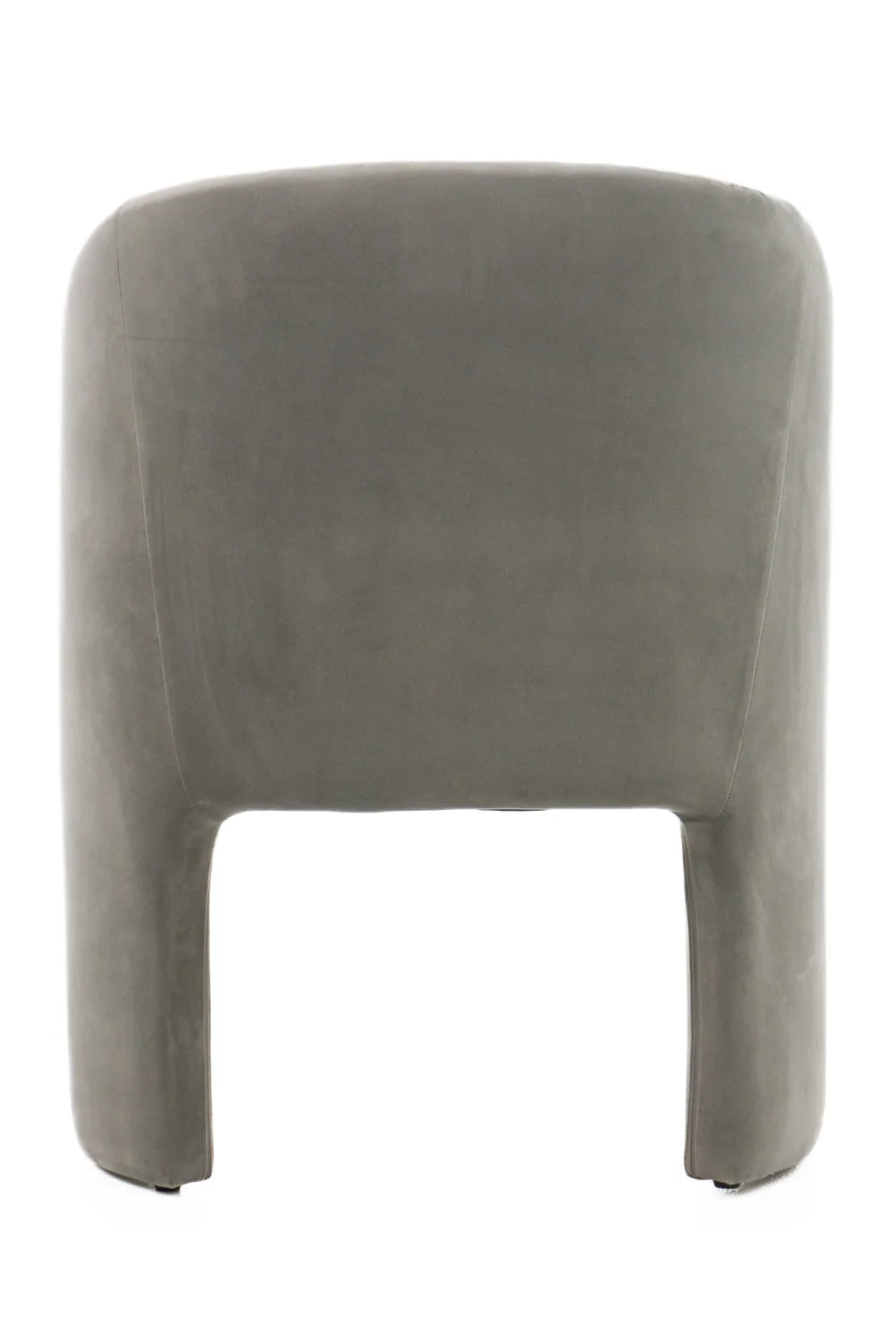 Luxury Curved Velvet Modern Dining Chair European Style for Villa