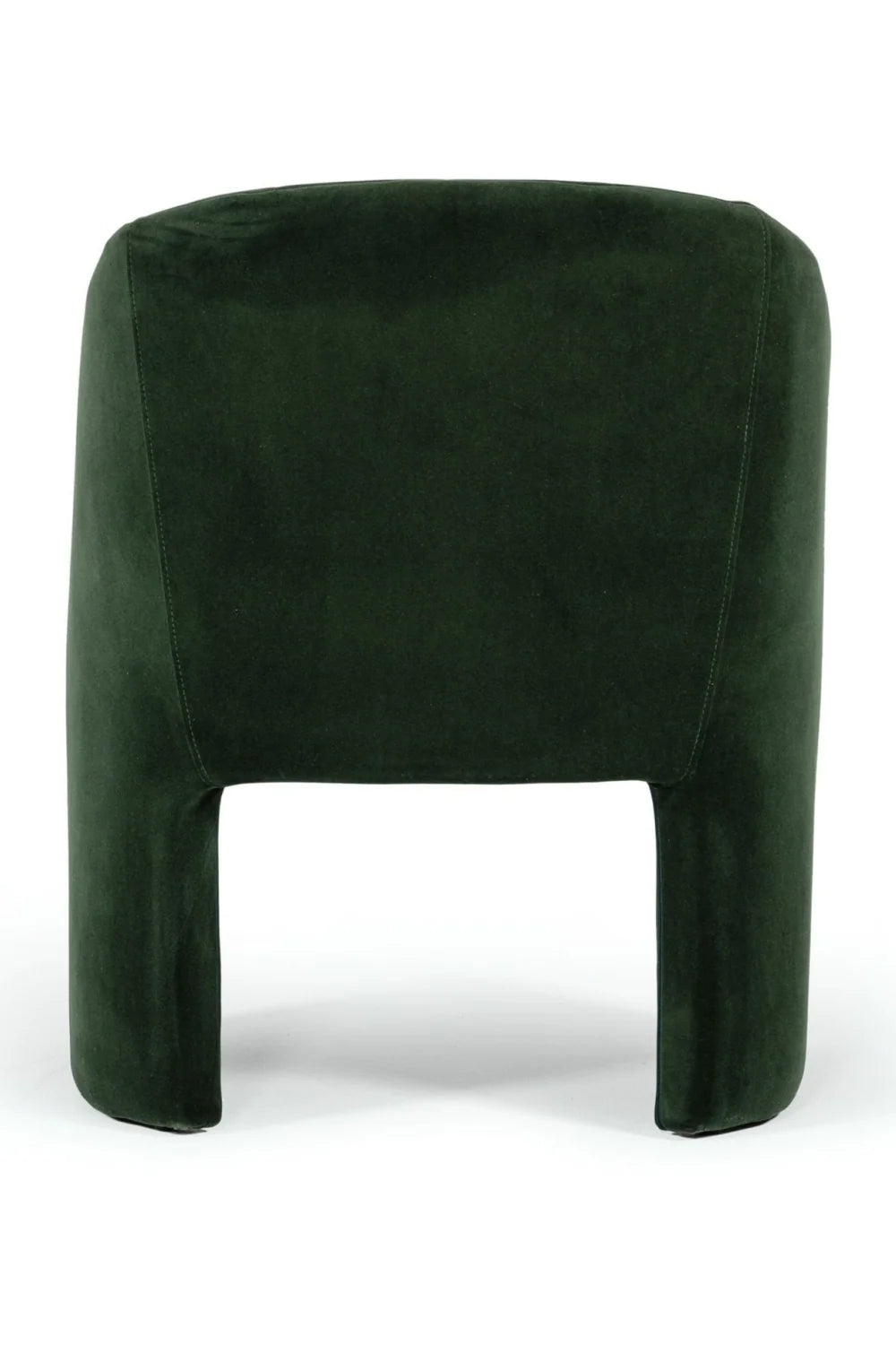 Luxury Curved Velvet Modern Dining Chair European Style for Villa